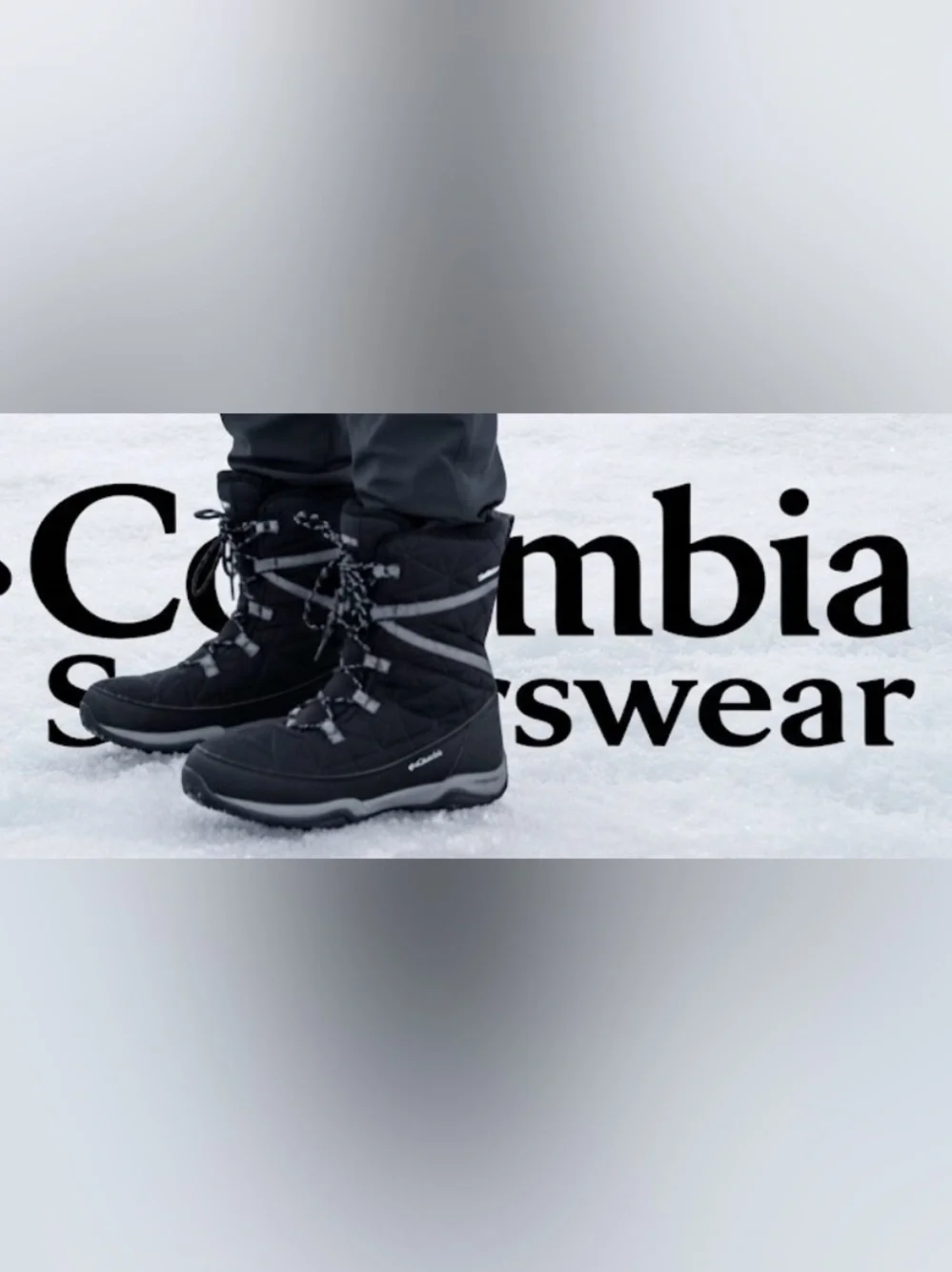 Authentic Columbia designer waterproof woman's boots Sz 8 Euro 39